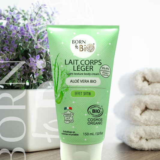 Lait Corps Léger Aloé Vera - Certifié Bio-1